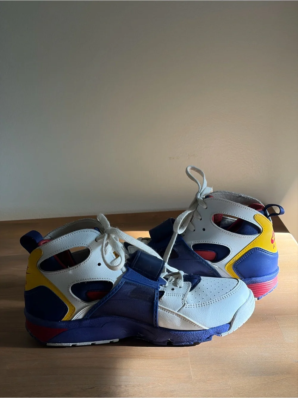 Nike Air Trainer Huarache Retro OG Regency Purple Amarillo White - Size 8